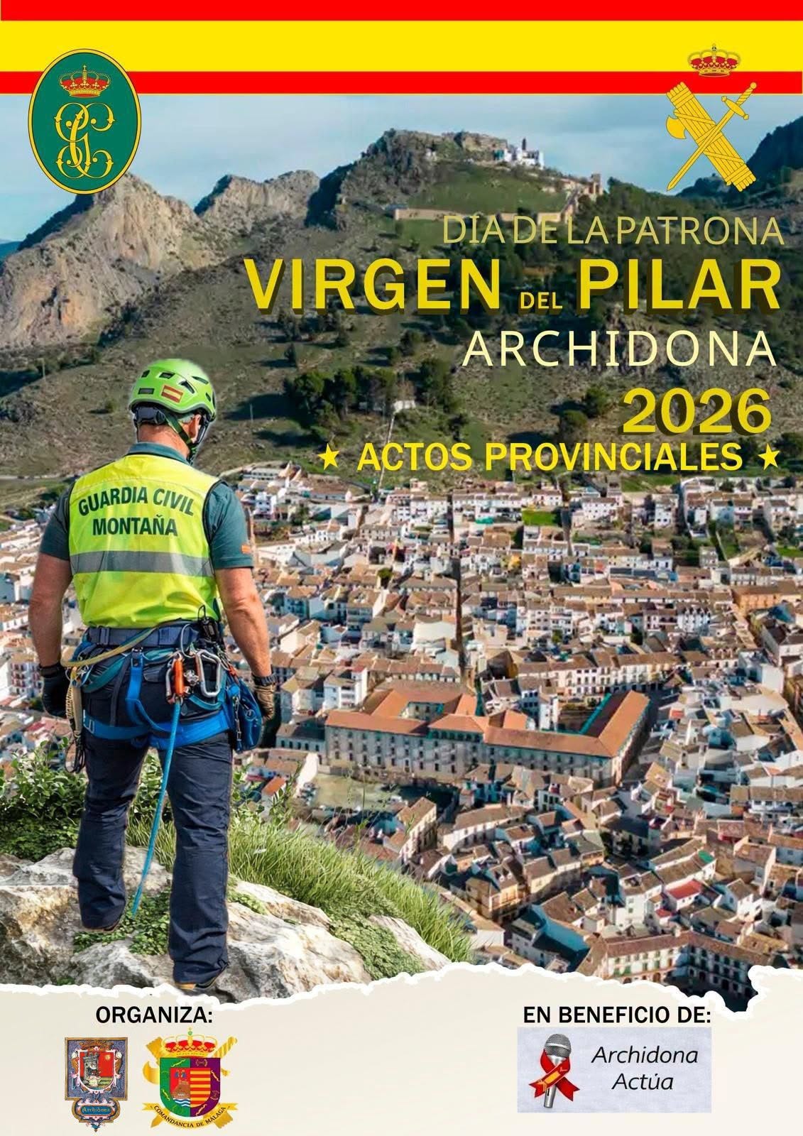 Cartel de Charla conferencia Guardia Civil